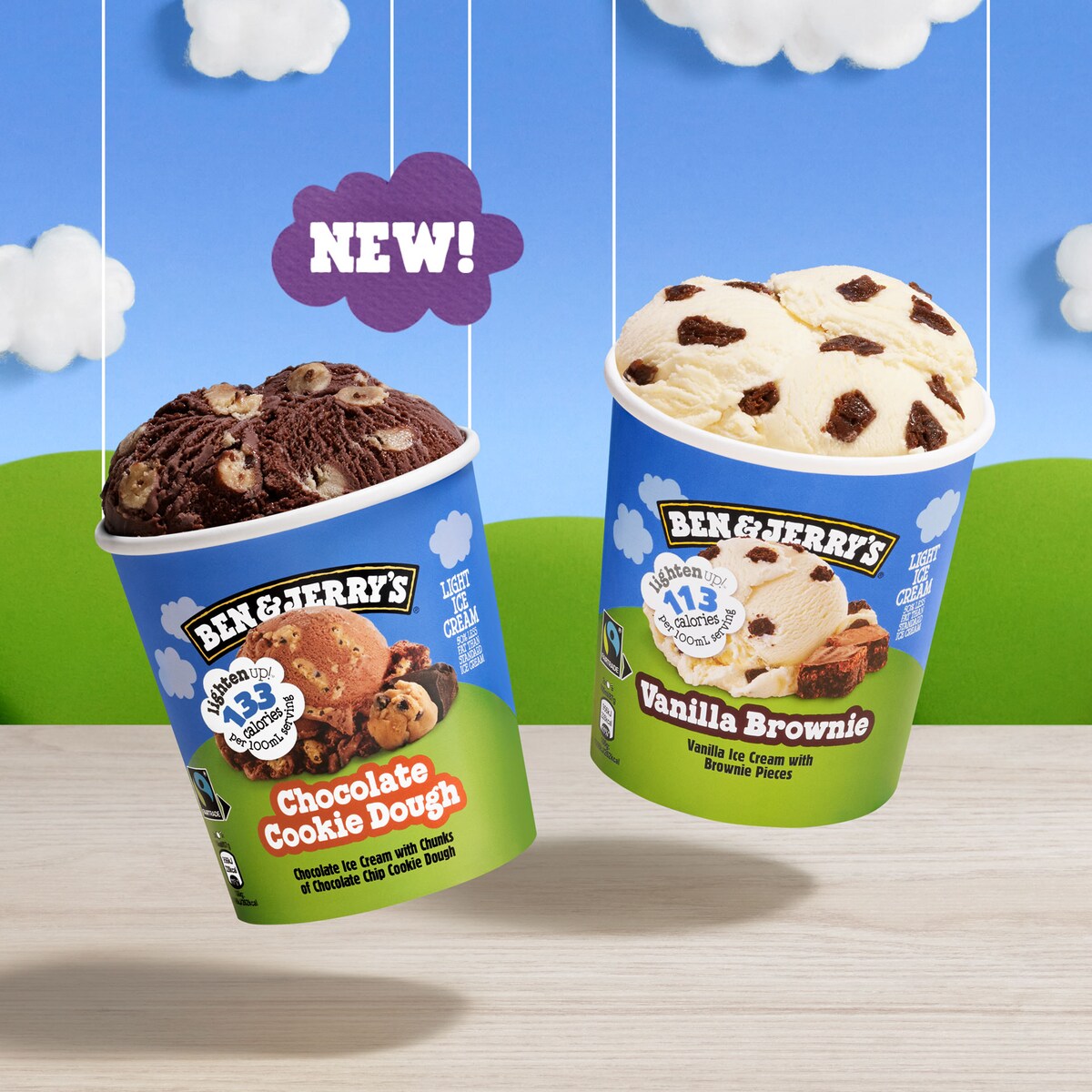 Chocolate Cookie Dough Lighten Up - Tub 1 / 2