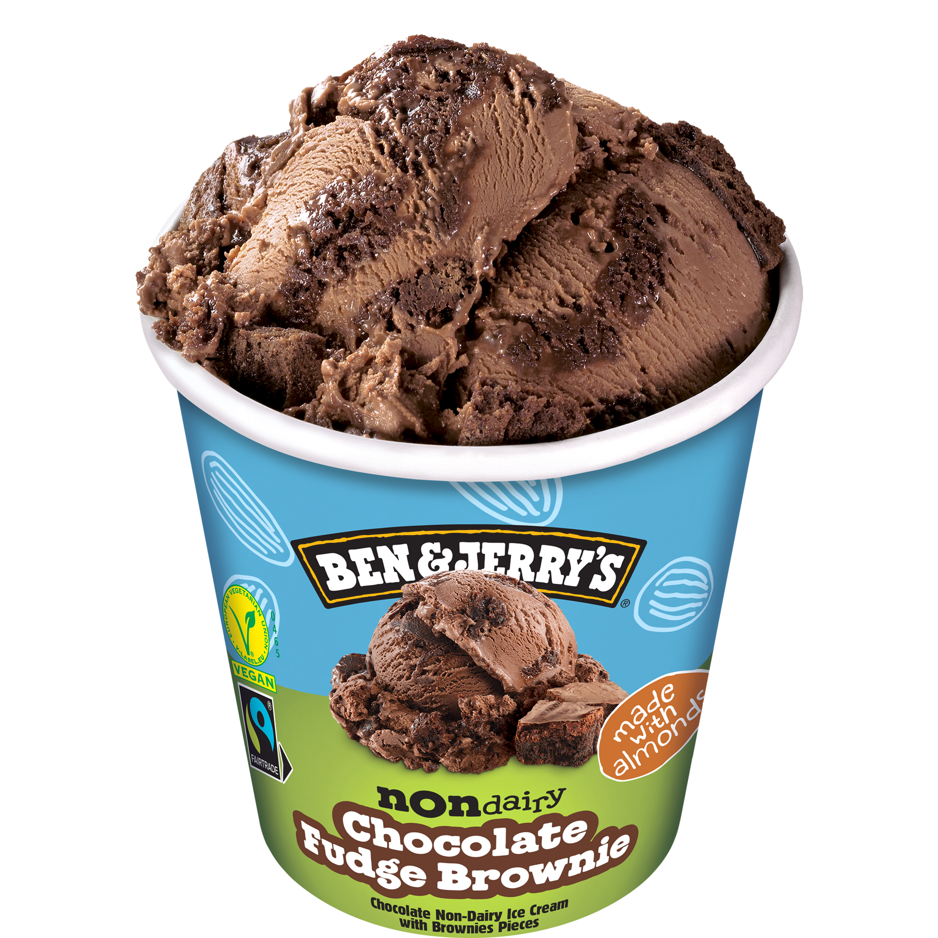 Chocolate Fudge Brownie Non-Dairy Frozen Dessert Tubs
