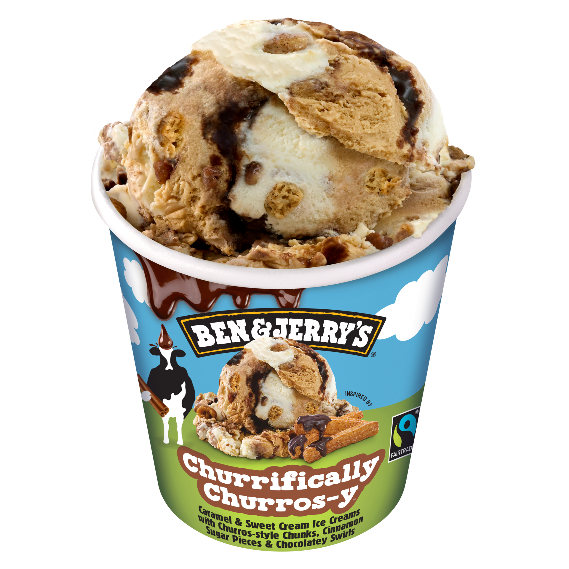 Churrifically Churros-y Original Ice Cream Tubs