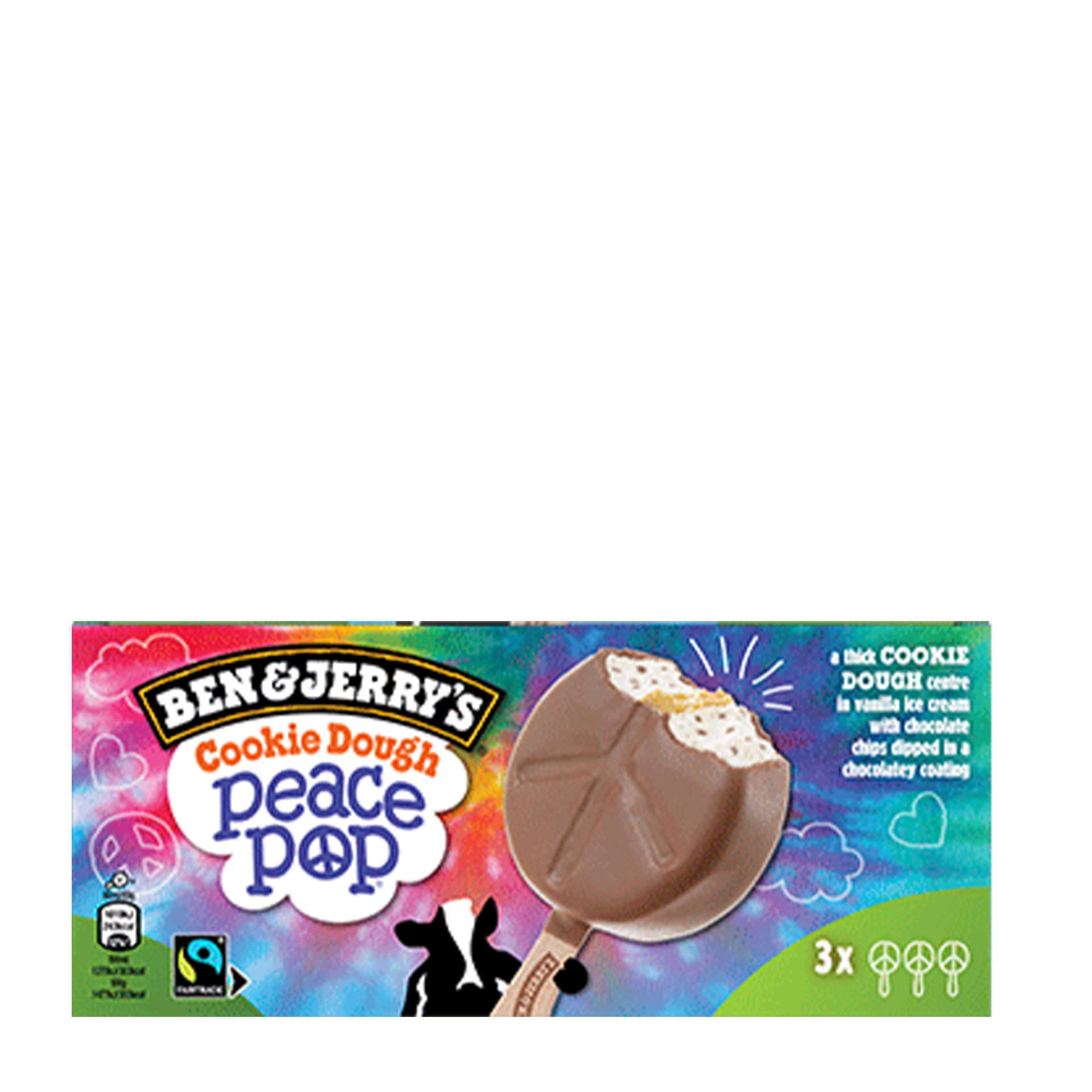 Peace Pop® Original Ice Cream Ice Cream Bar Multipack