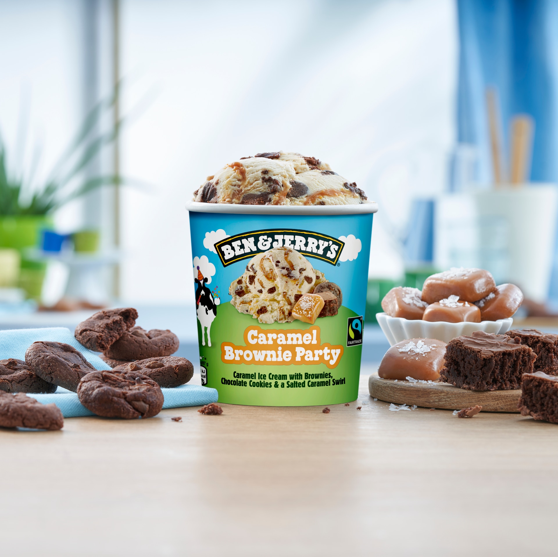 Caramel Brownie Party Original Ice Cream Tubs