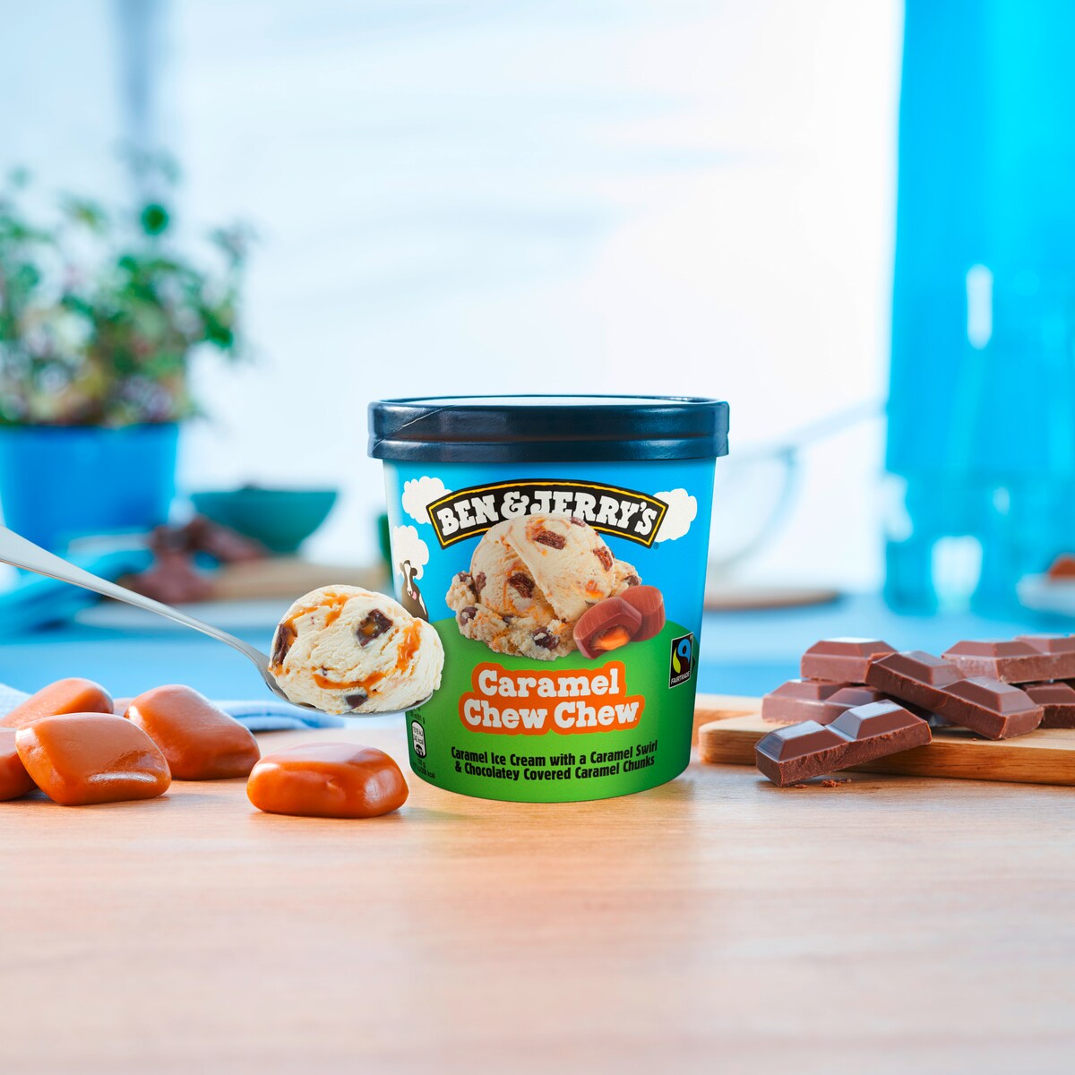 Caramel Chew Chew Ice Cream - Tub 2 / 4