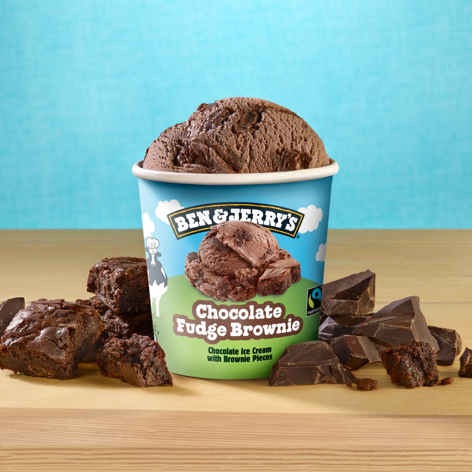 Chocolate Fudge Brownie Original Ice Cream Tubs