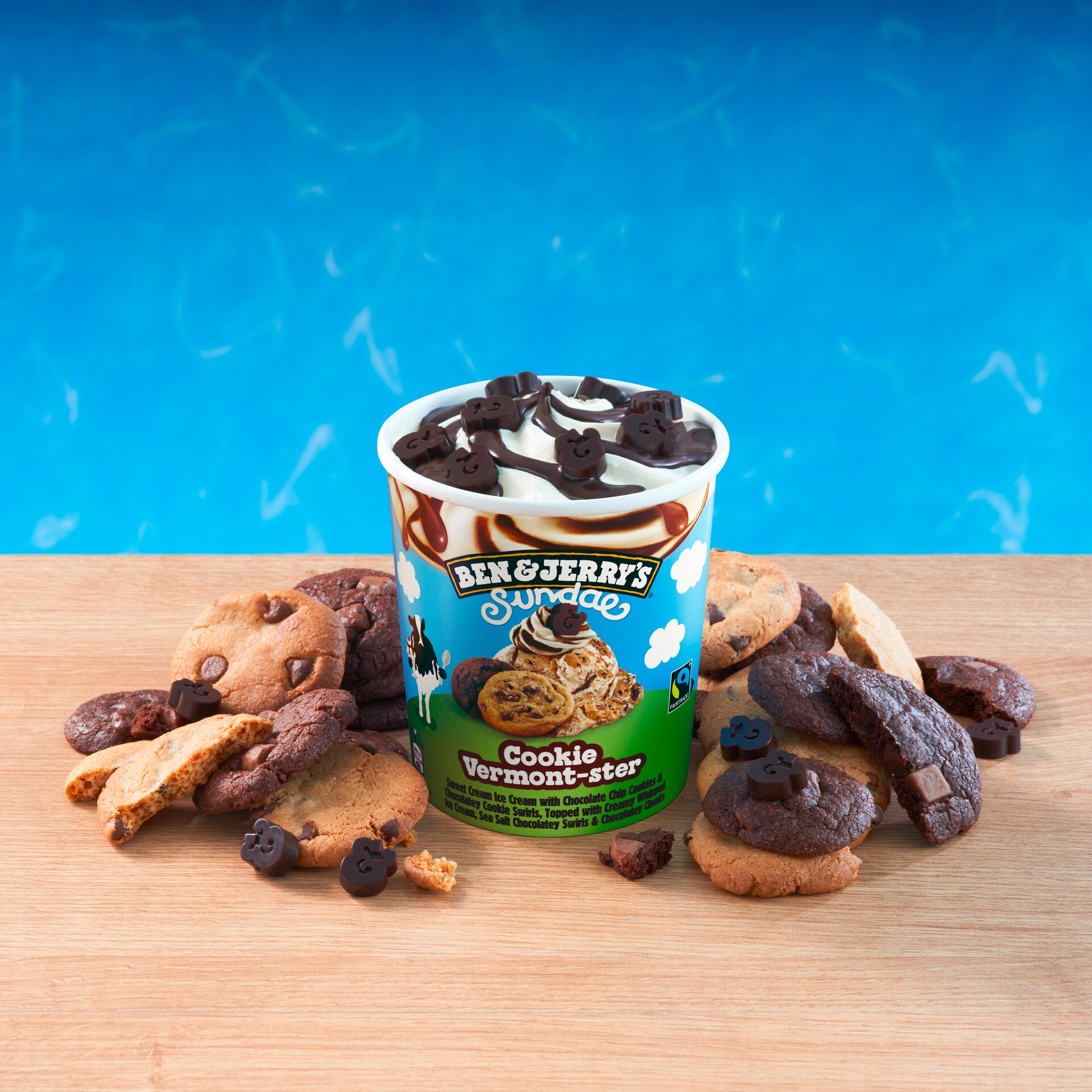 Cookie Vermont-ster Sundaes Tubs