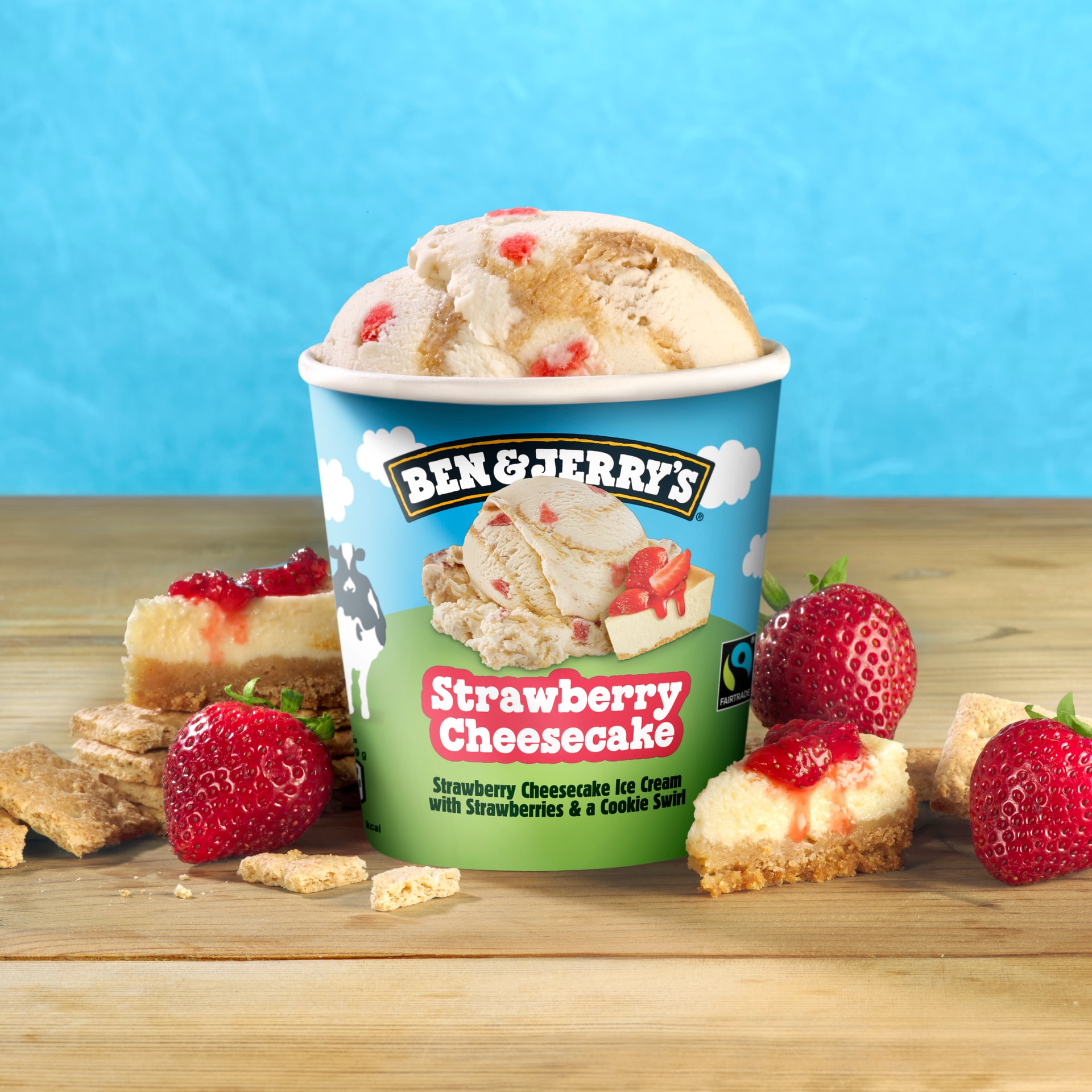 Strawberry Cheesecake Original Ice Cream Tubs